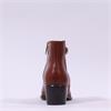 Regarde Le Ciel Jolene Side Panel Studs - Tan Leather